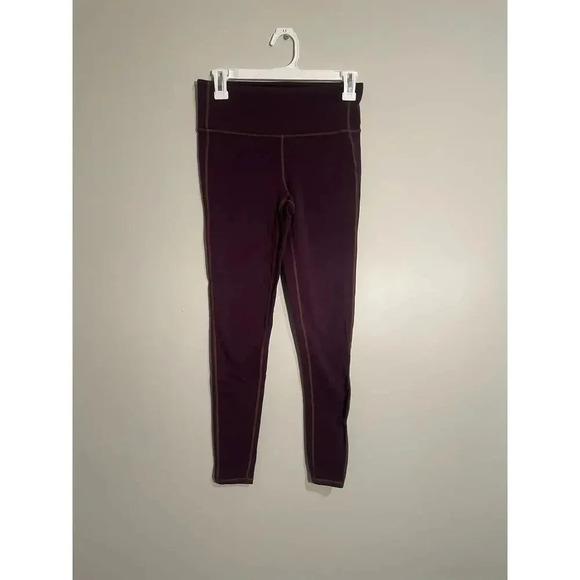 Athleta Deep Purple Cropped Leggings - Picture 1 of 10